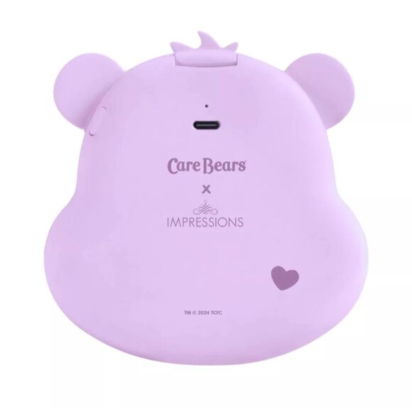 Brand New Care Bears Beary Cute Compact LED Mirror Share Bear Purple - Picture 8 of 9